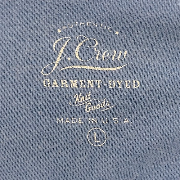 Jcrew garment dyed distressed Sailing T - Picture 2 of 2